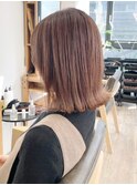 【レディース・大名】鎖骨ミディアム×外ハネ×大人ナチュラル