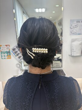 ヘアーメイク ニューヨーク 千駄木店(Hair Make NEWYORK) シニヨン