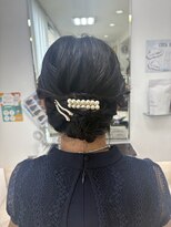 ヘアーメイク ニューヨーク 千駄木店(Hair Make NEWYORK) シニヨン