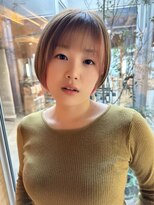 ウエストリー(WESTORY)&nbsp;インナーカラー/ショートヘア/シースルーバング