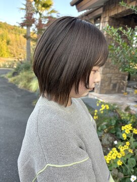 【luccicaＨＡＷＡＩＩ/森麻乃】レイヤーボブ