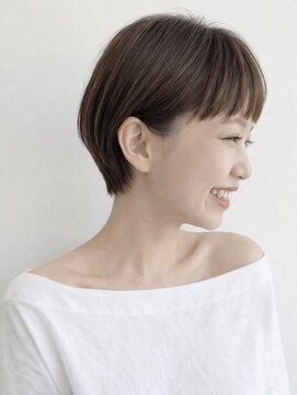 フリップビーアヴェダ(FLIP B AVEDA) 本八幡×ナチュラルショート×丸みシルエット