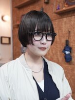 ノラ カマクラ(NORA kamakura)&nbsp;ショートボブ髪質改善タイトボブリップライン前髪ありミニボブ