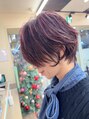 アース 大分セントポルタ店(HAIR&MAKE EARTH)&nbsp;立体感ある細めハイライトとショートカット