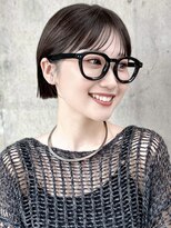 ガーデン 渋谷(GARDEN)&nbsp;暗髪ボブ　艶髪　ミニボブ　切りっぱなし