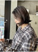 ボブニュアンスパーマ、ゆるめパーマ、毛先パーマ