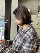 エインアンリー 明治神宮前(AIN.ANLY.)&nbsp;ボブニュアンスパーマ、ゆるめパーマ、毛先パーマ