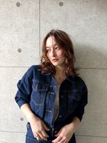 クラン 岡本(Chlan)&nbsp;ベージュカラー×くびれセミディ