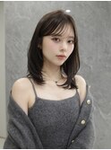 丸型さんへ/銀座/20代30代/前髪顔まわり/レイヤー