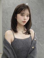 マウル トーキョー 銀座(MAEUL TOKYO)&nbsp;MAEUL 【銀座】丸型似合わせ前髪　ワンホンレイヤー