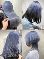 いろあそび 八王子&nbsp;【ブルーシルバー特集】お肌の透明感アップカラー