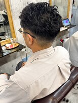 アムレヘアー(amule hair)&nbsp;【amule hair】極道パーマ/オールバックパーマ/フェード