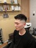 カットオンリー+眉カット