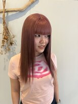 ニナル(Ninal)&nbsp;ブリーチ一回で作る艶チェリーピンク♪