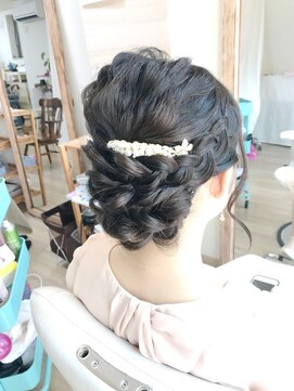 ロカット サロン(Roquat Salon) なみゆるふわアップアレンジ 【ヘアセット  立川/立川南 浴衣】