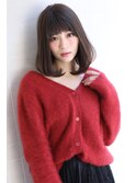 柔らかい質感の軽めのワンカールロブ