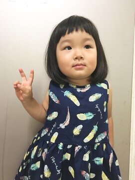 ピエドプールポッシュ(PiED DE POULE POCHE) KIDSカット