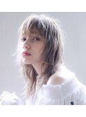ロブノーブルクラシカルバイヤージュパーマミディ