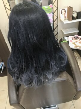 アールモンドヘア新世界 グラデーショングレーcolor