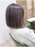 モーブピンクバレイヤージュ
