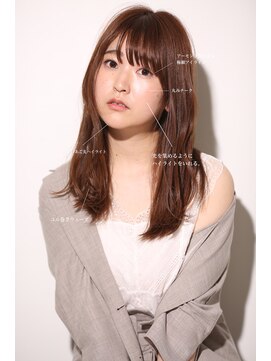 ヘアーサロンデフォーエバールークス(hairsalon de Forever Lux) 石原さとみさん風20代30代40代◎小顔 ネオウルフ外ハネボブ