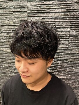 プレミアムバーバー 赤坂店(PREMIUM BARBER produce by HIRO GINZA) ふわっとマッシュ〈理容室/赤坂/六本木/パーマ〉