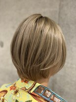 エイト 上野店(EIGHT ueno)&nbsp;【EIGHT上野】中田　ハンサムショート×ブロンドベージュ