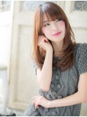 *CUORE水戸*旬の艶カラー♪シャドールーツカラーロングレイヤーb