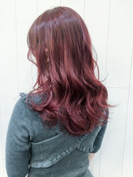 アイティー バイ アルバム 浦和店(IT by ALBUM) ピンクロング_クールショートピンクベージュボブルフ_ba309522