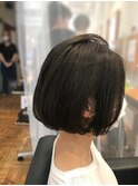 黒髪ショート