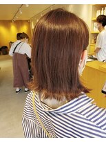 トリート 市川店(TREAT)&nbsp;ハニーベージュ×外ハネ*_市川