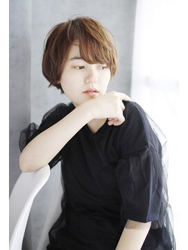 シュシュット(chouchoute) 吉祥寺3分/かきあげ髪質改善マロンベージュ美髪Aラインボブ/049