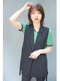 大人カジュアル外ハネボブ【銀座】30代40代