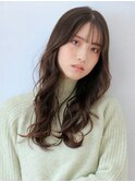 大人ロングウェーブスタイル