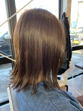 ヘアメイク オブジェ(hair make objet) 切りっぱなし