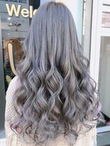 ラビス 浦和(Lovis)&nbsp;デザインカラー/レイヤーカット/ウェットヘア/夏のヘアアレンジ