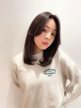 マイラ 銀座(myla) 【田村】髪質改善ツヤ髪センターパート20代30代40代ロブボブディ