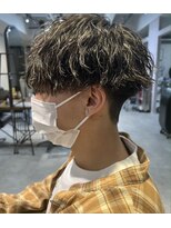 リコ ヘアアンドリラクゼーション 名駅店(LICO HAIR＆RELAXATION)&nbsp;波巻きツイストスパイラルパーマヘア　名古屋駅/名駅/メンズ