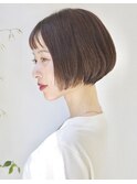 大人マッシュショート／丸みショート／イメチェン／30代40代50代