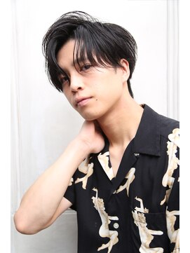 ルックグッドストア タカラヅカ(LOOK GOOD STORE TAKARAZUKA) マッシュパーマツーブロックアップバング0702