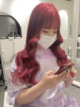 ハチ(HACHI) 馴染ませエクステレッドカラー