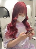 馴染ませエクステレッドカラー