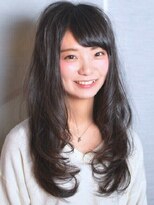 コーボ 柏(COVO) 【COVO柏/小鴨俊彦】黒髮大人かわいい内巻き厚めバング