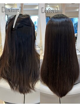 アッシュ 西荻窪店(Ash) 縮毛矯正 BEFORE&AFTER