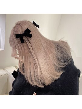 ベレーザ 渋谷(BELEZA) 5370艶髪グレーベージュミルクティーアッシュハイトーンカラー