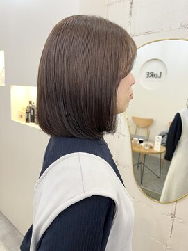 ロア 四条河原町店(LoRE) LoRE☆ベージュカラー/大人ボブ/内巻きボブ/大人ヘア