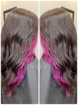 イメチェン/イヤリングカラー/レッドブラウン/似合わせカット