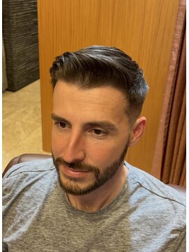 ヘアモード キクチ 銀座店 銀座　理容室　フェードカット　外国人ヘア　海外ヘア