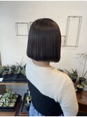 ナチュラルストレートボブ