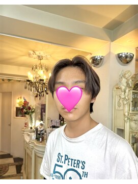 アルファ インタラクティブ エム フラワー(ALUFA interactive.M Flower) 20代30代40代ハイライト外国人風カラープラチナアッシュ